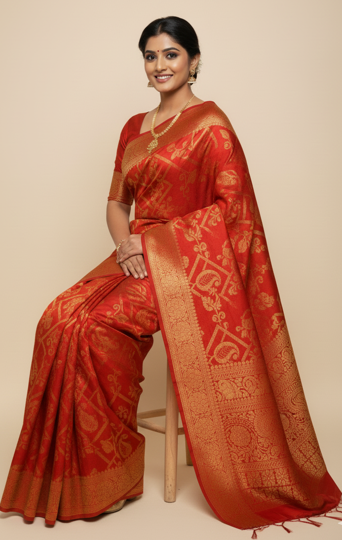 WEDDING BRIDAL SILK SAREE COLLECTION